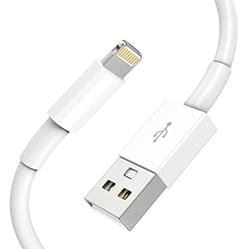 מטען iPhone, [Apple MFI Certified] 2Pack 3.3ft USB ל- Lightning Cable Power נתונים מהיר טעינה נתוני סינכרון תואם כבל iPhone